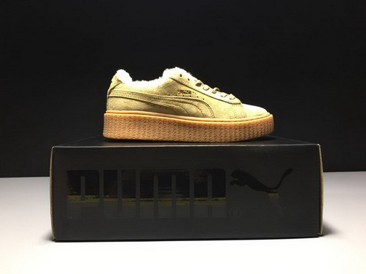 Puma x Rihanna Creepers Women Skate Sneaker Lined With Fur--037